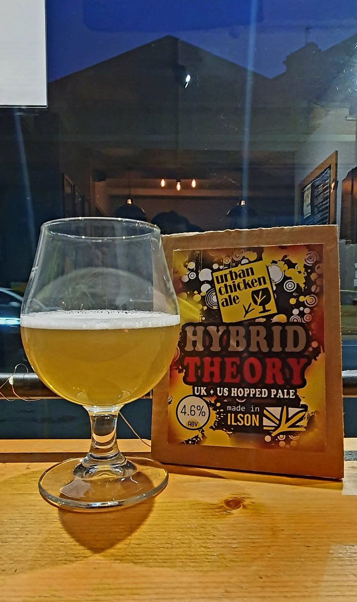 PartizanTavern's tweet photo. Two new ales fresh on cask for you!

A session pale from @UrbanChickenAle and a best bitter from Mobberley Brew House.

#micropub #nottingham #caskale #realale #paleale #bestbitter #pouringnow https://t.co/MQQPL5tqgW