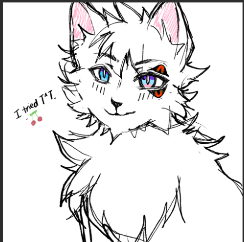 CherryObsy's tweet photo. @kyzoluxray advance sorry if i messed it up BUT I TRIED THE BEST SCRIBBLE THAT I CAN DISH OUT! its my first time trying this😭 https://t.co/JrKLTrDtjK
