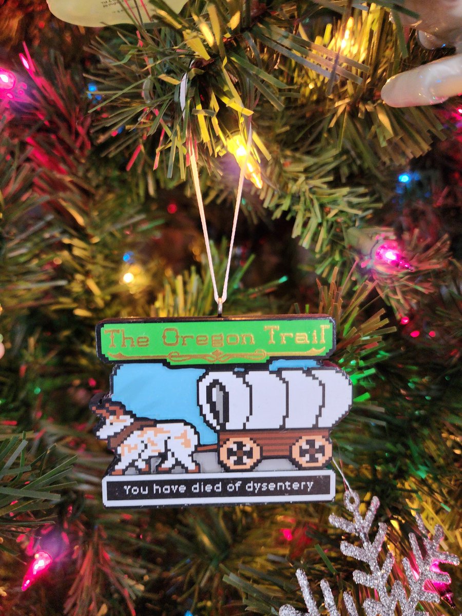 MigMonkey77's tweet image. New Ornaments for 2024. Getting closer to have no boring round decorations on the tree!
