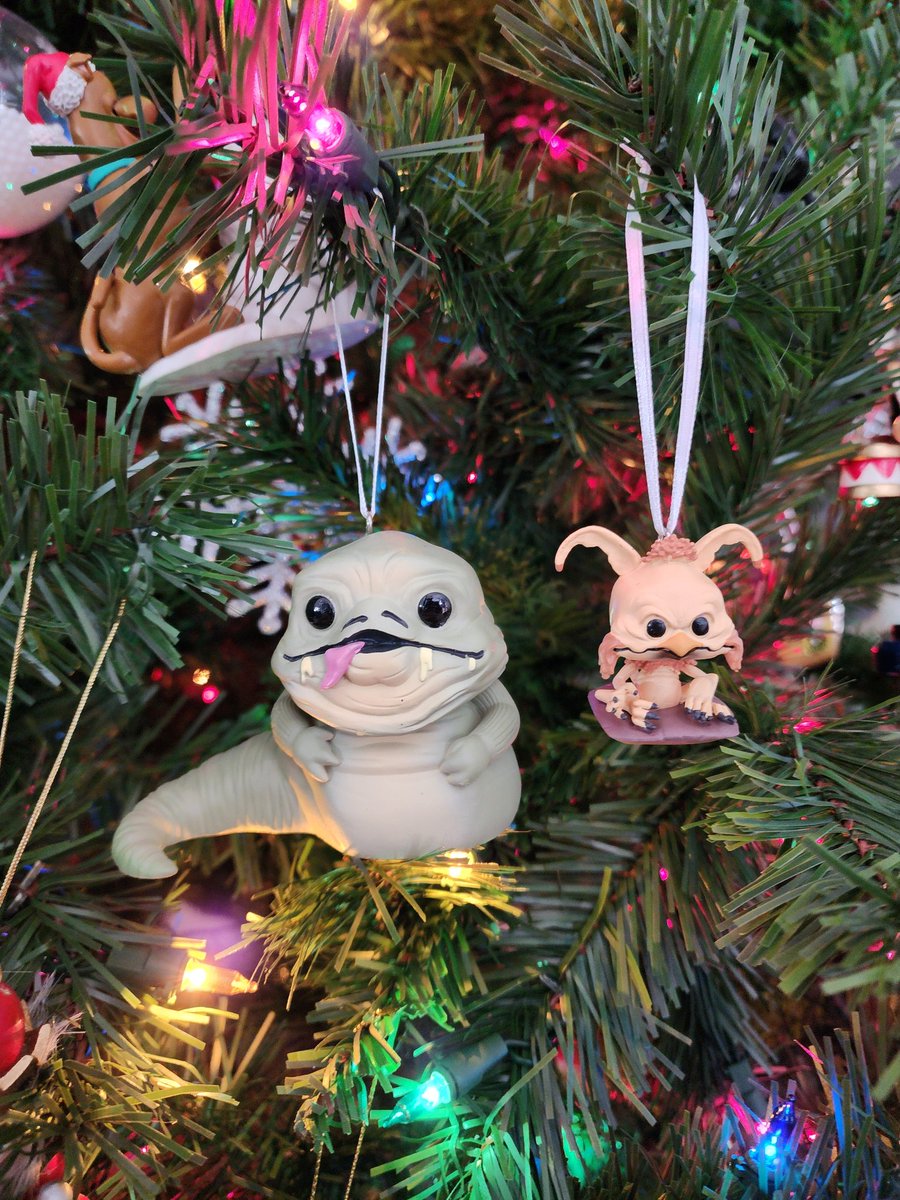 MigMonkey77's tweet image. New Ornaments for 2024. Getting closer to have no boring round decorations on the tree!