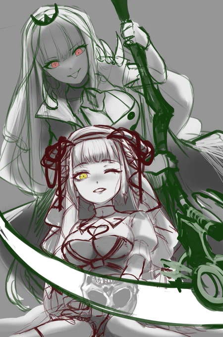 W.I.P.船長新衣装とカリオペさん親和性高く、たのしい 