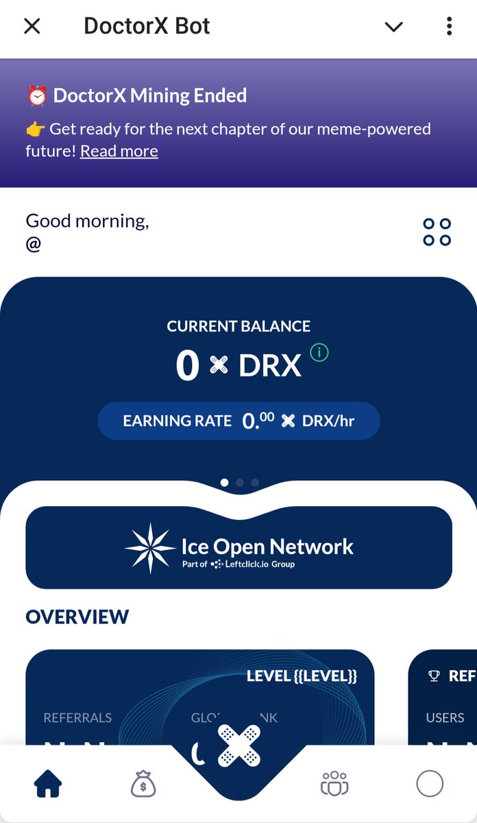 wsw243's tweet photo. @ice_uptodate @DoctorX_Meme @xPortalApp DoctorX telegram bot not working. Getting error "USER NOT FOUND" so due to this error I am unable to submit wallet address. DoctorX KYC was passed. I mined 157466 DRX. DoctorX id 825743471. Screenshot of error attached. https://t.co/CtXmOTzNSY