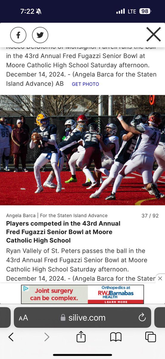 Ryan Vallely 2025 QB tweet media