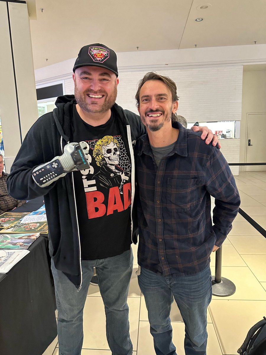 HorrorMovieBBQ (@horrormoviebbq) on Twitter photo Happy 35th anniversary of The Wizard!!! This movie has changed my life. It’s such a great, fun movie with a sweet story. Oh and Nintendo! 
Had the joy and privilege to meet <a href="/primniple/">Luke Edwards</a> in January at a signing and he couldn’t have been greater. See in NJ in March too at NJHC! Happy 35th anniversary of The Wizard!!! This movie has changed my life. It’s such a great, fun movie with a sweet story. Oh and Nintendo! 
Had the joy and privilege to meet <a href="/primniple/">Luke Edwards</a> in January at a signing and he couldn’t have been greater. See in NJ in March too at NJHC!