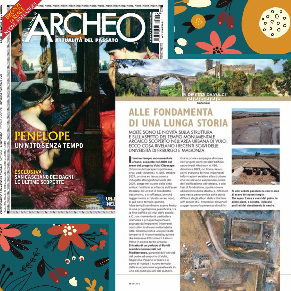 Vulci Cityscape (@vulcicityscape) on Twitter photo 🗞Come concludere l'anno in bellezza?! In <a href="/_archeo/">Archeo - Attualità del passato</a> di #Dicembre tutte le novità dalla campagna di #scavo estiva al nuovo #tempio monumentale di #Vulci! Ci trovate in edicola e online su issuu.com/timelinepublis…
🏛🙋♀️
<a href="/UniFreiburg/">Universität Freiburg</a> <a href="/uni_mainz/">Universität Mainz</a> #parcodiVulci <a href="/SoprArcheologia/">SABAP Viterbo Etruria</a> 🗞Come concludere l'anno in bellezza?! In <a href="/_archeo/">Archeo - Attualità del passato</a> di #Dicembre tutte le novità dalla campagna di #scavo estiva al nuovo #tempio monumentale di #Vulci! Ci trovate in edicola e online su issuu.com/timelinepublis…
🏛🙋♀️
<a href="/UniFreiburg/">Universität Freiburg</a> <a href="/uni_mainz/">Universität Mainz</a> #parcodiVulci <a href="/SoprArcheologia/">SABAP Viterbo Etruria</a>