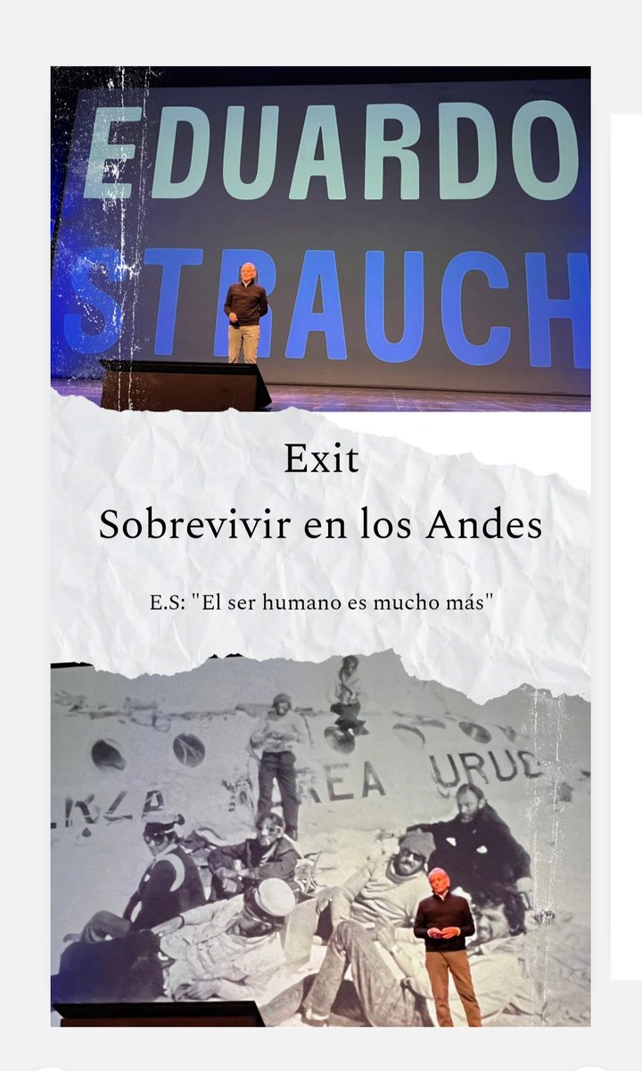 Hoy he tenido la suerte de asistir a la conferencia de Eduardo Strauch en <a href="/CongresosZgz/">Palacio Zaragoza</a>. Afortunada de haber podido escuchar a una persona tan especial. Reflexionar sobre la vida, la capacidad de la mente y la necesidad de salir de la zona de confort. Gracias