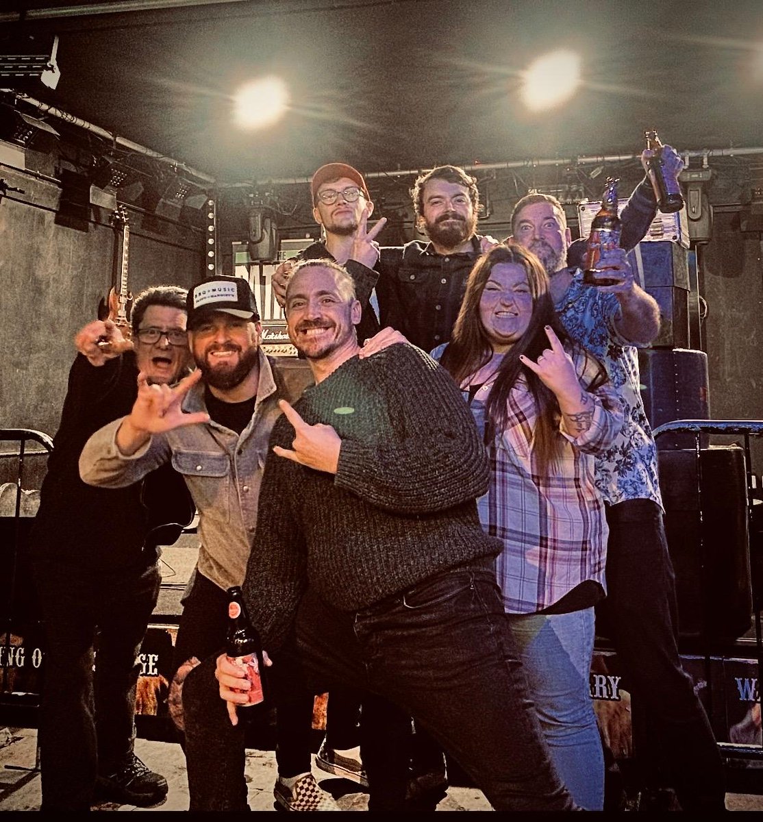 TOUR THANKS!
<a href="/Dig_Lazarus/">Dig Lazarus</a> . It was a pleasure having you boys on the road with us. Big thanks to Uncle Kim too.
Lozza and Chris work their asses off. Love to you both.
People of Edinburgh. We owe you, and we have a plan.... 
Finally, to everyone who came to see us, we love you!