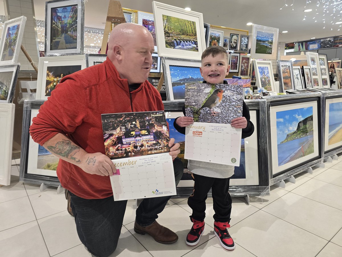 jmallon16's tweet image. Despite every day battles and most importantly this amazing young man. Always puts the needs of others first   We are extremely grateful to young Daithi for calling in to our stand @KCbelfast  to show his support for Beauty on our doorstep calendars  @WestBelfastPB @PaulMaskeyMP