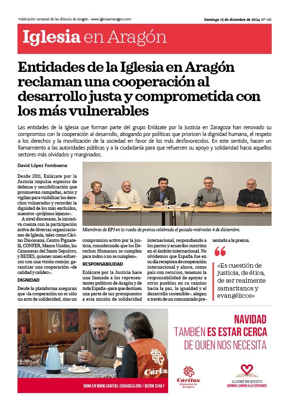 Enlázate por la Justicia: «Ayudar a los países necesitados no resta recursos a las Administraciones»