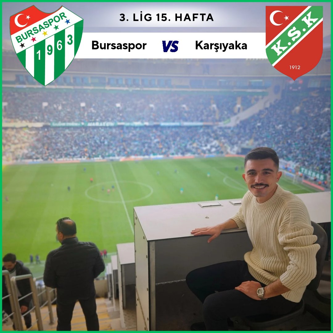 HKaraca03's tweet photo. 📌 3. Lig 15. Hafta
🟩⬜️#Bursaspor 0️⃣ ➖️ 0️⃣ #Karşıyaka🟩🟥

🧿 Bursaspor, ilk yarıyı 39 puanla namağlup lider olarak tamamladı.

👮🏻‍♂️👮‍♀️ Tim 47 Ölümsüzdür ♾️

✅️ Bursaspor taraftarı yine kapalı gişe! https://t.co/gUnJ0uDEaL