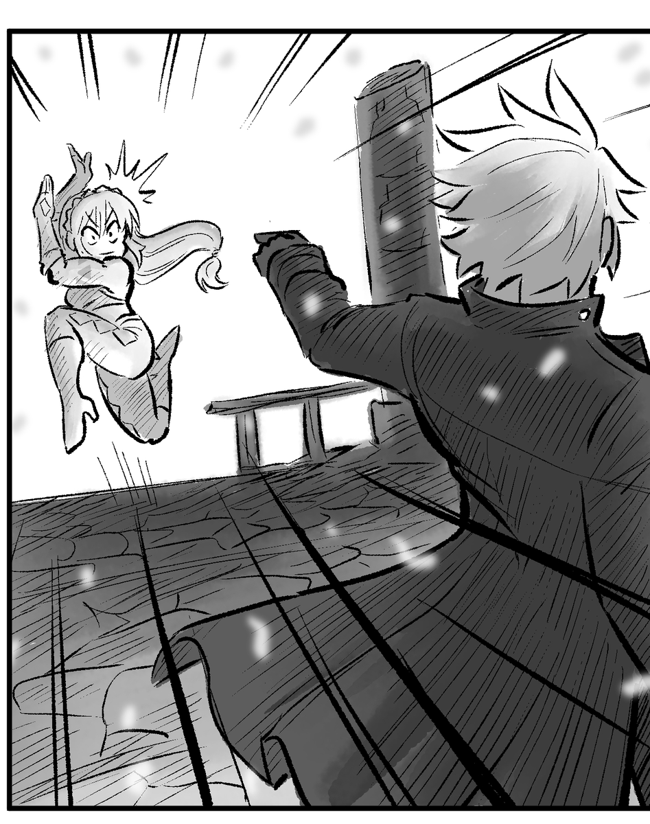 I love drawing her in this dumb pose.
(new chapter coming SOON) 