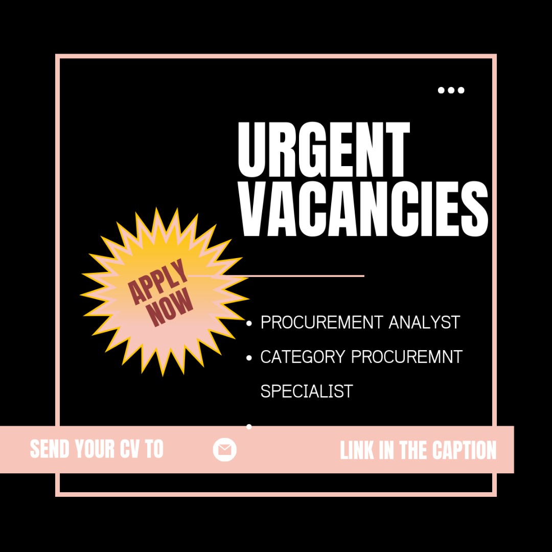 adedolapodeji's tweet photo. Procurement Vacancy!!!

Apply via - https://t.co/ZIDPsyUqB4
Closes: 21/12/2024
#procurement #supplychain #FMCGjobs https://t.co/bW8NjlwEm0
