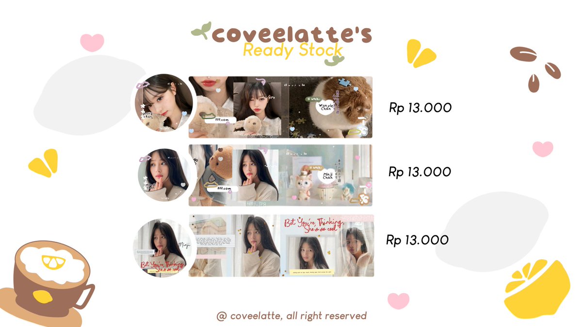Help repost, makaci 

met midnight guyss. aku ada ready stock layout wonyoung dan minji nya serba 13k ya! Langsung dm atau tele t.me/coveelatte ia. makaci💥 #zonauang