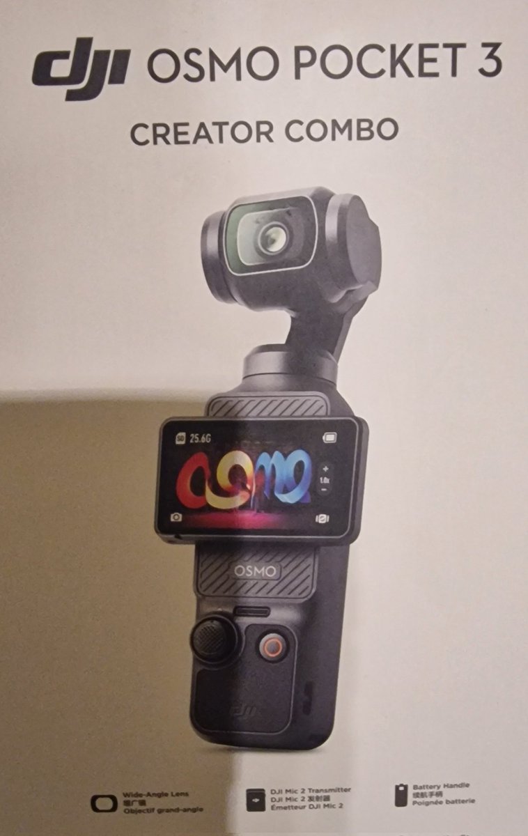 Taken the plunge. Time for an upgrade and get back on the vlogging journey in 2025. 😍😍