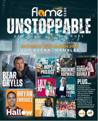 ssmmhounslow's tweet photo. We warmly invite all young people aged 13-17 to join our parish at Flame 2025 on 15th March 2025.  make every effort to secure them, we cannot guarantee availability.
Registration &amp; more information (Deadline: Saturday, 21st December 2024)
https://t.co/NeGQywHx0M https://t.co/r5JSDTCHjB