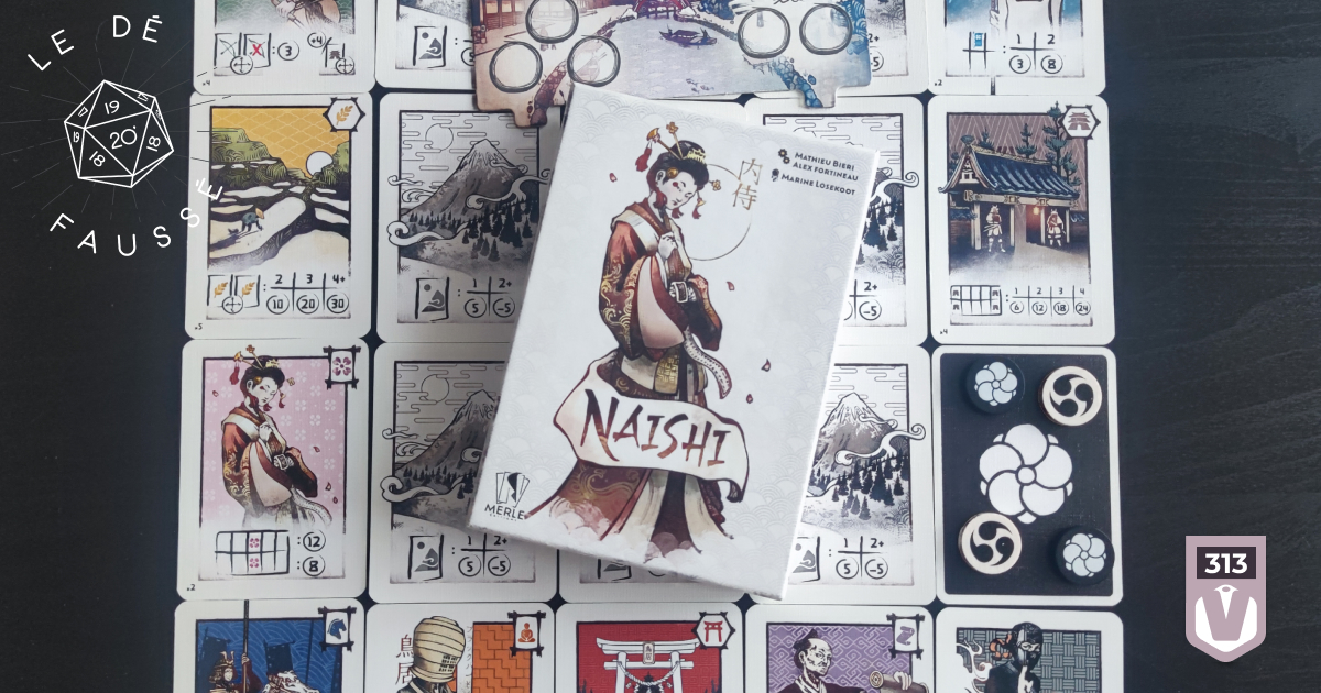 Comme teasé la semaine dernière, Alex' présente à Zephiriel un de ses coups de coeur de l'année, et miracle de fêtes de fin d'année, c'est un jeu 2 joueureuses !

🎲 Naishi 
⚙️Alex Fortineau &amp; Mathieu Bieri 
🎨Marine Losekoot 
Par Merle Éditions

🎙 vaisseauhypersensas.fr/defausse/7/313