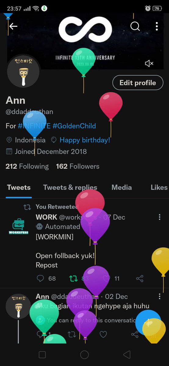 ddaddeuthan's tweet photo. Sebelum berganti harii
Happy birthday to me 🎂🥳🎉🎈 https://t.co/R4h4DxFruu