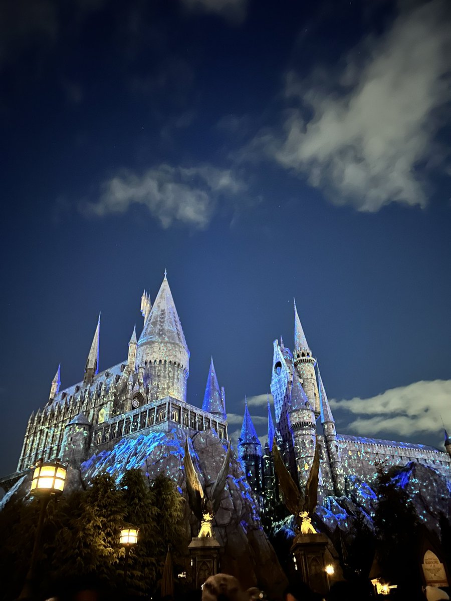 Marina_430's tweet photo. ホグワーツ城のプロジェクションマッピング最高でした…！
 #HarryPotter  #USJ https://t.co/sr8xtjAxw8