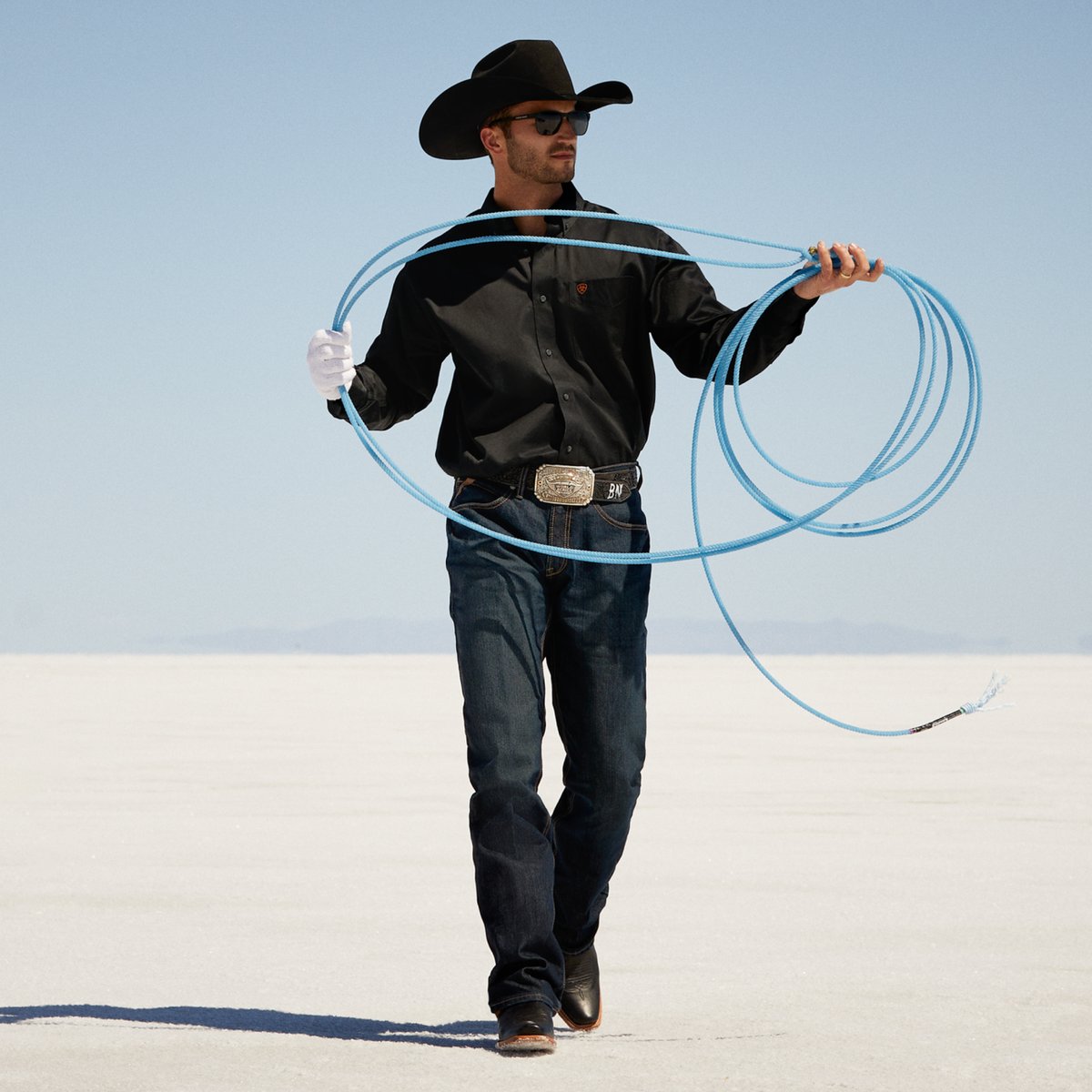 Ariat's tweet image. Denim that's down for anything. #Ariat