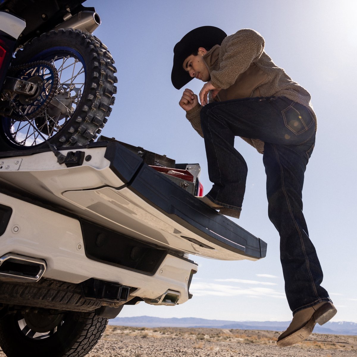 Ariat's tweet image. Denim that's down for anything. #Ariat