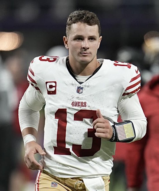 Coach_Yac's tweet photo. According to Tom Pelissero, Brock Purdy is expected to be paid at the top of the quarterback market on his contract extension.

Tom also said he doesn’t believe Brock will accept an offer that would make him the 10th highest-paid (approximately 50M per year) at the position https://t.co/I8T51iwE04