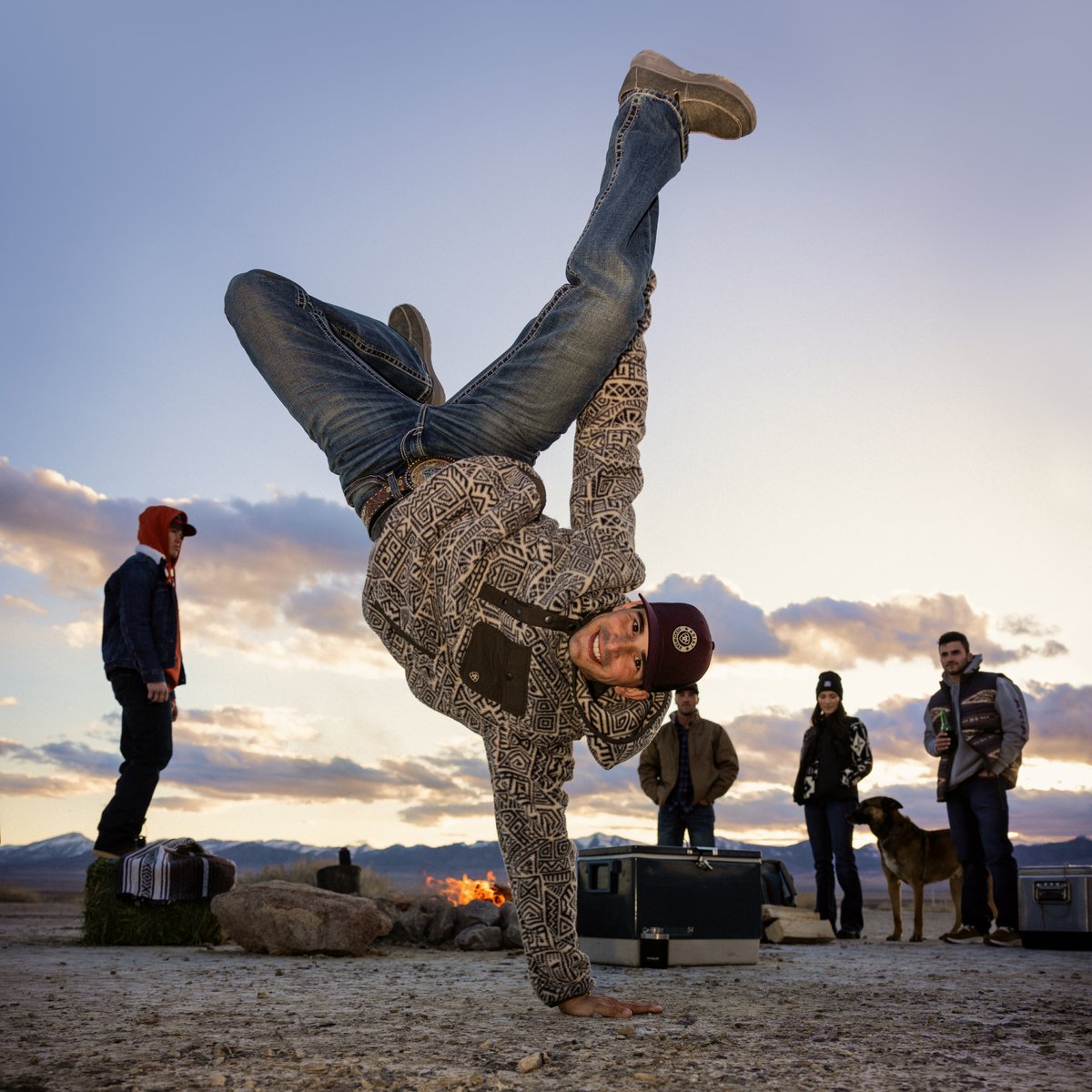 Ariat's tweet image. Denim that's down for anything. #Ariat