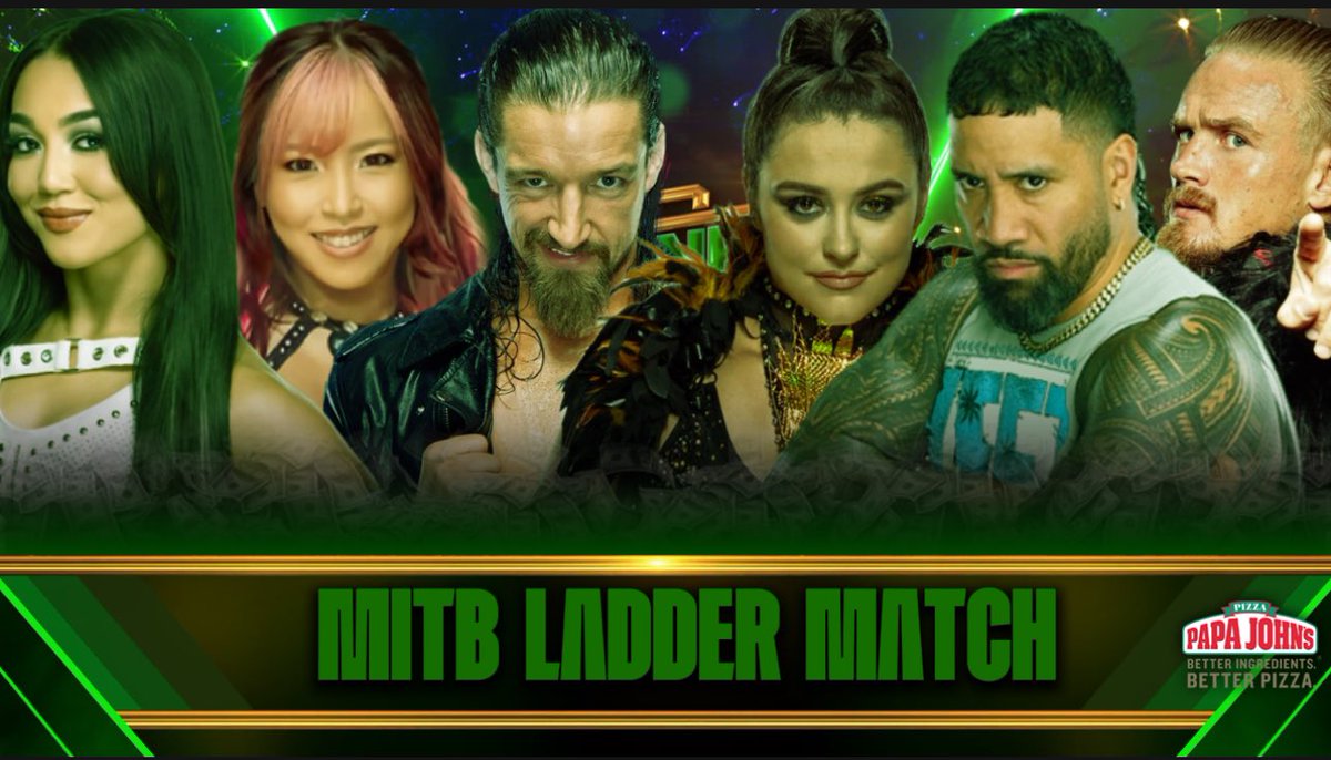 UPWrestling's tweet photo. AND NOW! THE MAIN EVENT!
6 people look to write one of their names in history as the FIRST EVER UPW MITB contract holder!
Mei vs Dash vs Connor vs Unknown vs Gio vs Geo
@shiraiskys | @DashingHeel | @hangerblade | @userunknown_og | @gioskingdom | @soldierboygeo https://t.co/VAMX7NWdpa