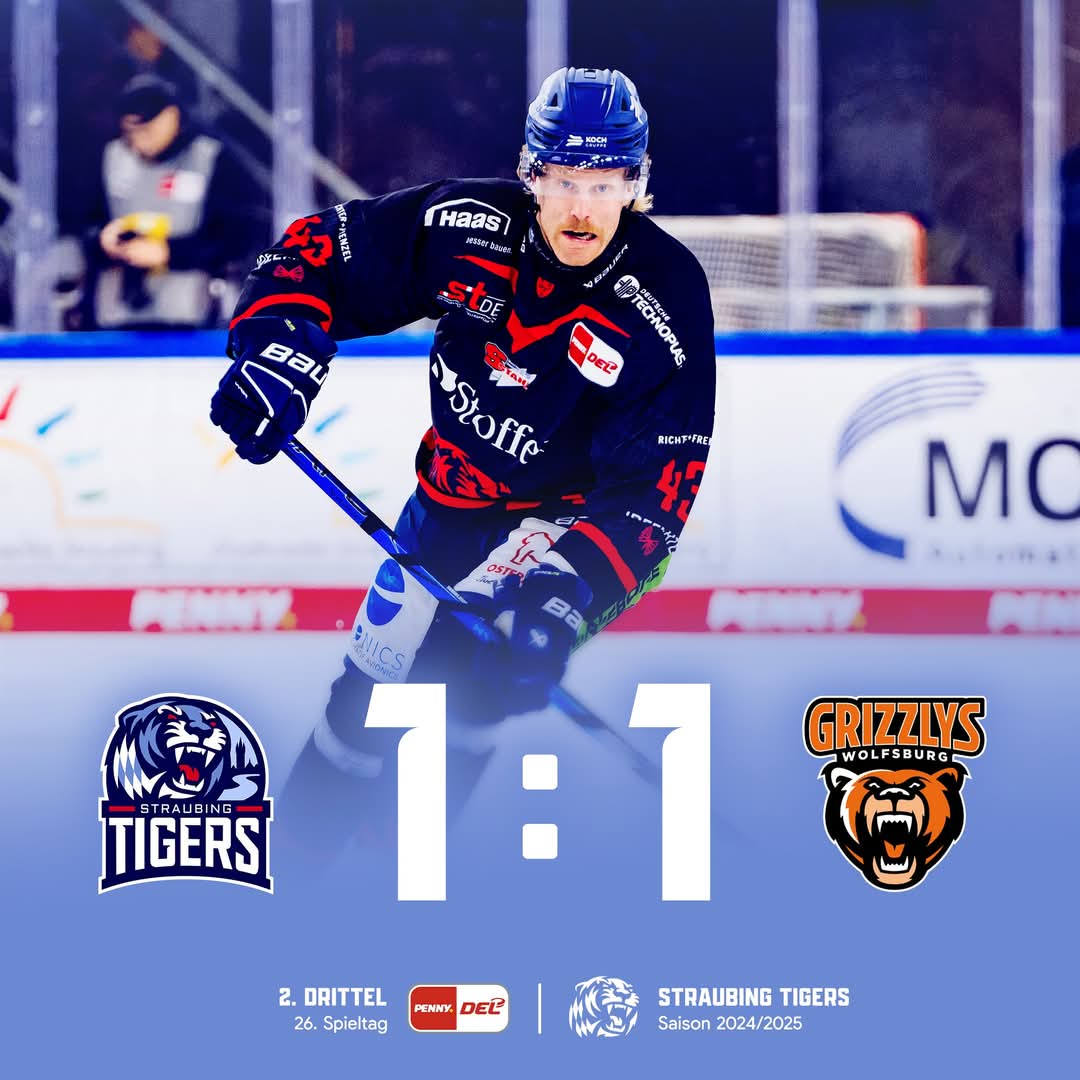 srtigersfans's tweet photo. 1:1 - 2. Drittelpause ⏸️
🥅 Leonhardt
#STRvsWOB | '40
#tigershockey https://t.co/VPr2rzQHKb