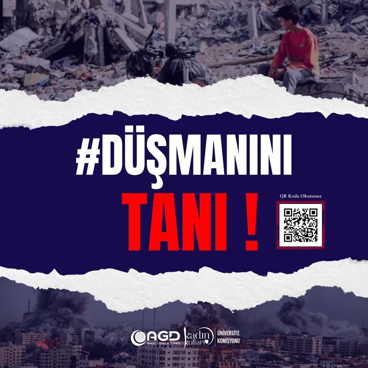 #DüşmanınıTanı ❗️
“Bir gün gelecek İsrail’e öyle bir tokat atacağız ki, bütün hayatı gözlerinin önünden Gazze Şeridi gibi geçecek.” 
-Prof. Dr. Necmettin Erbakan