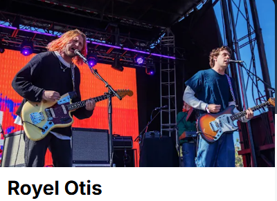 - TICKETS ON SALE -

Sunday 15 December 2024

Royel Otis, Jonah Kagen
Cain's Ballroom, Tulsa, OK, US

BUY TICKETS > prf.hn/l/kVkvLOg/

#RoyelOtis #RoyelOtisTickets #JonahKagen