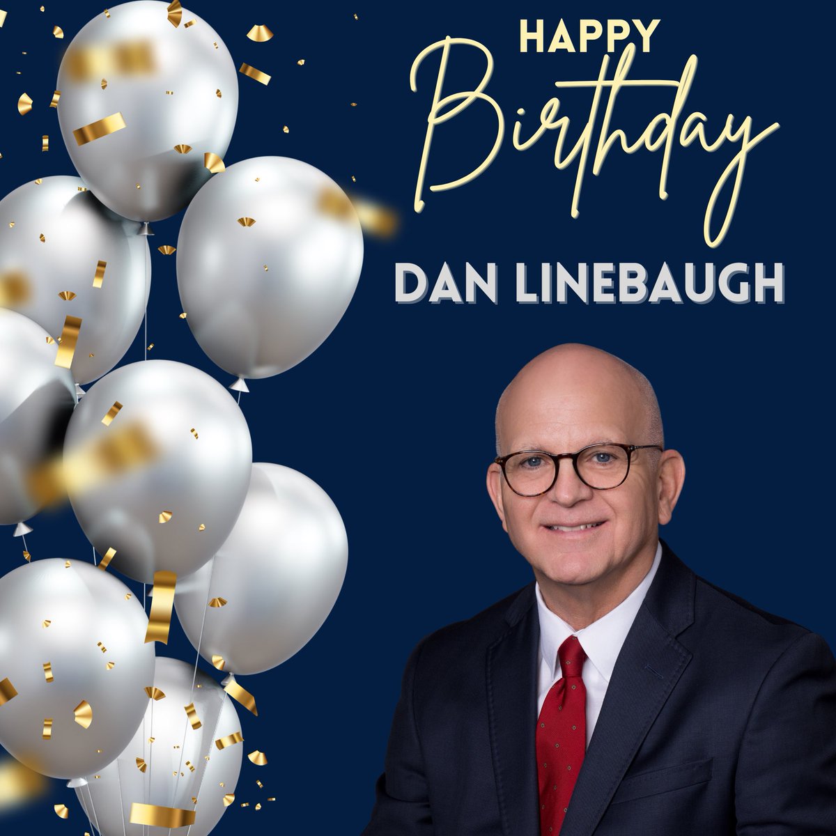 LDALawTX's tweet photo. 🥳 Happy birthday, Dan Linebaugh!! We are so grateful for all you do for this firm! Enjoy your special day! https://t.co/59jDamTjaG
