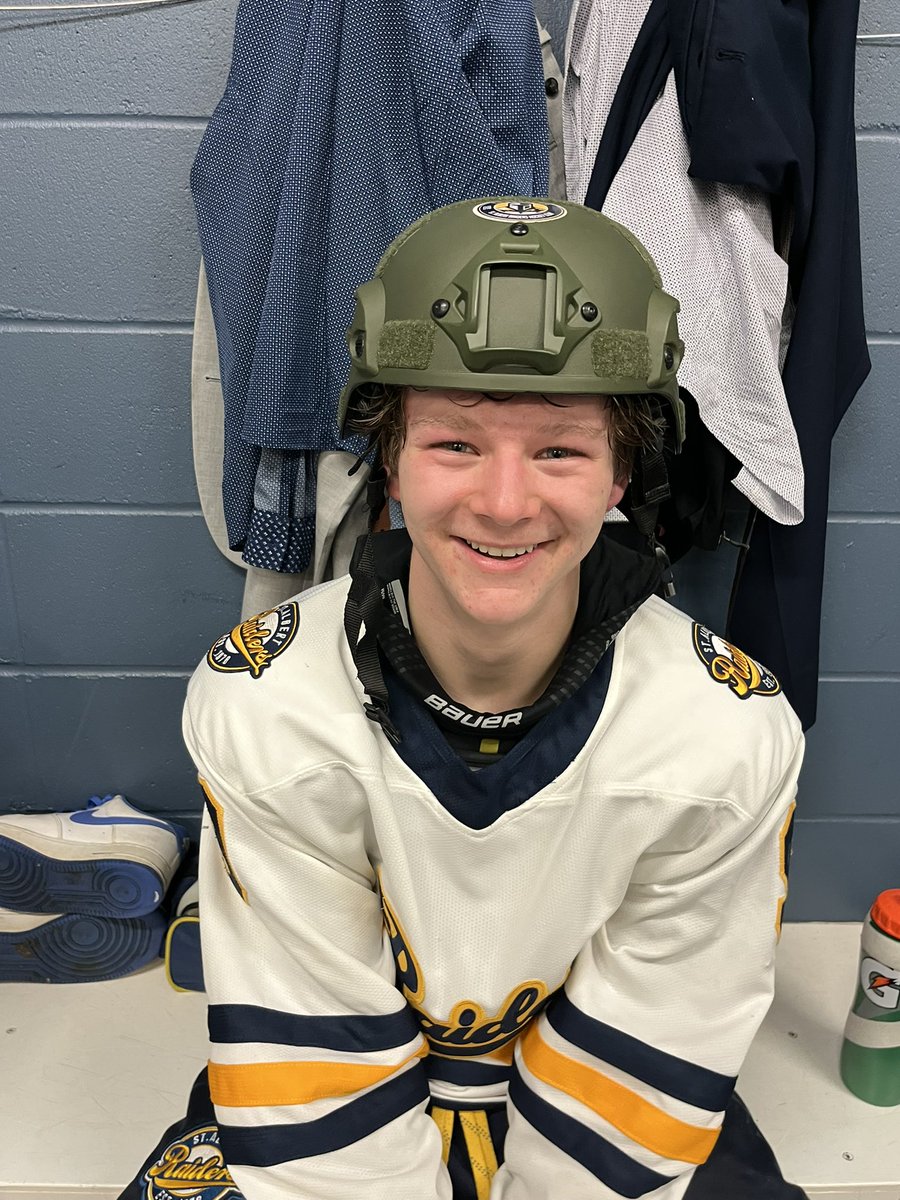 Kayde Blair earned the Battle Bucket vs Ft Sask with a beautiful goal to get the Crusaders rolling!