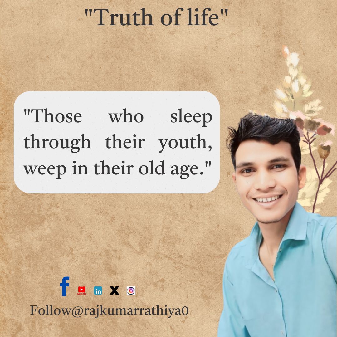 RajkumarRathiy's tweet image. &quot;TRUTH OF LIFE&quot;
#truthoflife
#truth
#motivationforall 
#lifequotes 
#viralpost
#trending
#instapost
#instatrends
#englishmotivation
#englishquotes
#rajkumar