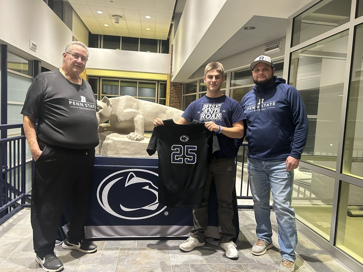 PSUBeaverBASE's tweet photo. 🚨 2025 Commitment Alert 🚨 

Welcome the newest member of the Penn State Beaver Baseball Family, Breydon Black comes to us from Roanoke Indiana/Huntington North HS! He is also a member of the USA Prime Indiana travel organization! 

See you in the fall Breydon! We can’t wait!⚾️ https://t.co/YBSB8IkV49