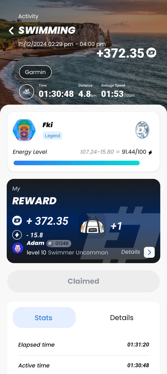 DEFIT_fkimfr's tweet photo. Day 15/24 of #DEFITXmasChallenge🎄 #FitnessMotivation Chilling at the pool.

Feel free to use this Captain Code: 598FA400 if you want to join ⚡WeMove Team 🏊‍♀️🚴‍♂️🏃‍♀️🏃‍♂️🚶‍♂️🚶‍♀️
@DEFITofficial https://t.co/Po2SW9cY2Q