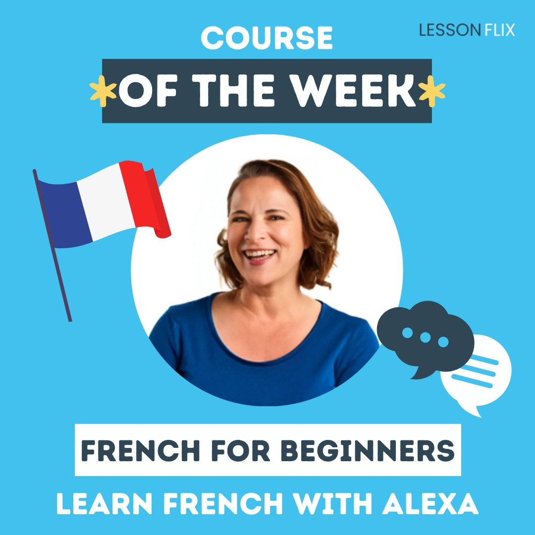 lessonflix's tweet photo. This beginner #French course is designed for individuals who have little to no prior experience with the French language. 🇫🇷

This course provides you with the foundational skills and confidence to communicate effectively in basic French contexts.

#frenchlesson https://t.co/tSYDVORV0G