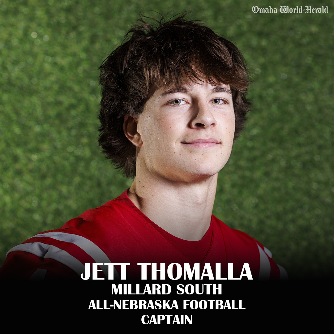 Nebraska Prep Zone (@neprepzone) on Twitter photo Congrats to <a href="/MSouthFootball/">Millard South Football</a>'s <a href="/JettThomalla/">Jett Thomalla</a> for being selected as honorary co-captain of the 2024 All-Nebraska football team!
#nebpreps
Meet the team: omaha.com/sports/high-sc… Congrats to <a href="/MSouthFootball/">Millard South Football</a>'s <a href="/JettThomalla/">Jett Thomalla</a> for being selected as honorary co-captain of the 2024 All-Nebraska football team!
#nebpreps
Meet the team: omaha.com/sports/high-sc…