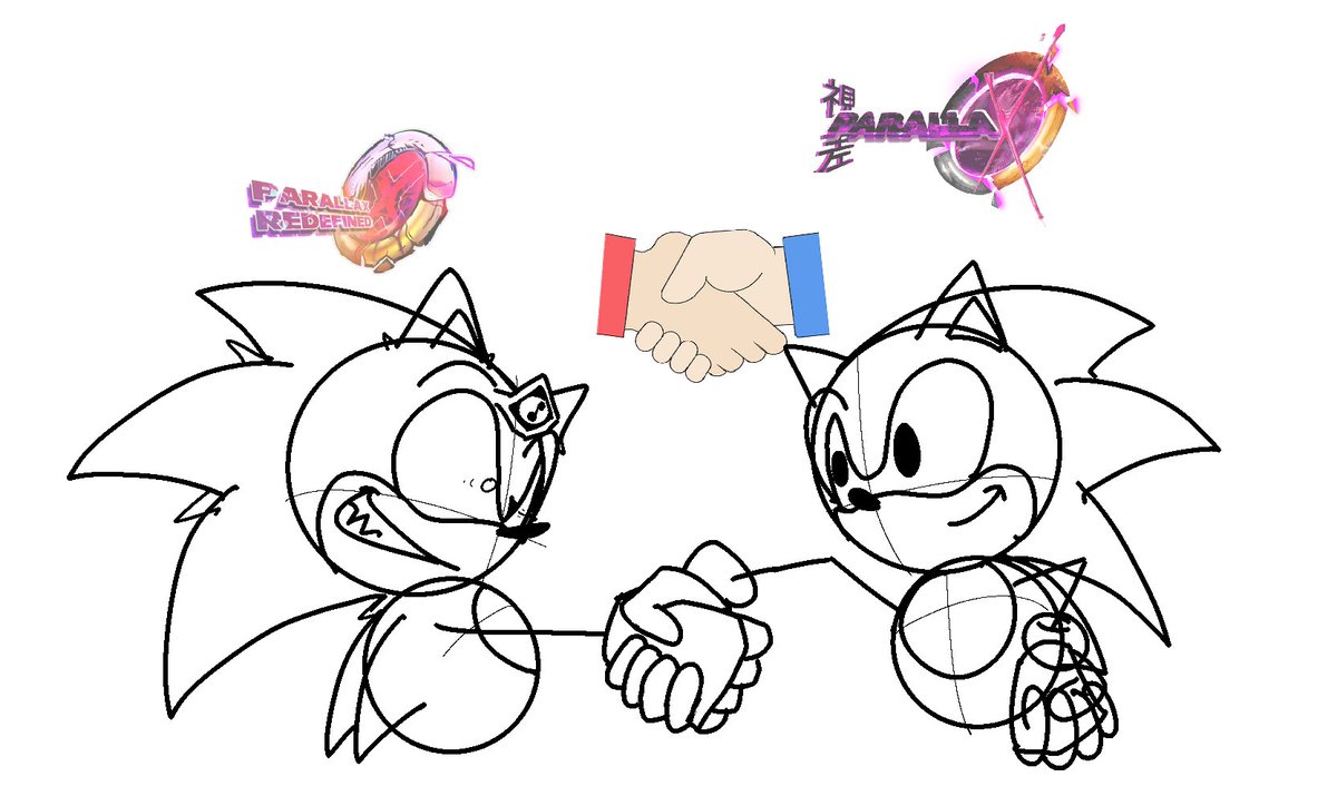 susamongus018's tweet image. i don't know how to properly draw handshakes so uh
Educator looks kinda fucked here JFHDOWH sorry
something something living in harmony idk ft. redefined satanos and official educator
both mods are good in their own right and perhaps I've been too hard on official parallax