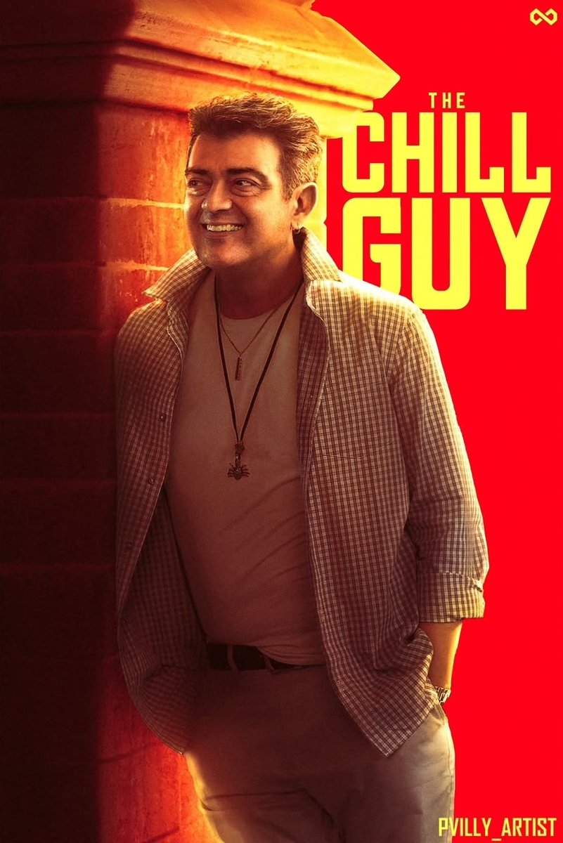 AjithUKFans's tweet photo. The CHILL GUY 😎  

#AjithKumar #GoodBadUgly @gvprakash @Adhikravi https://t.co/tZrap40uQ3