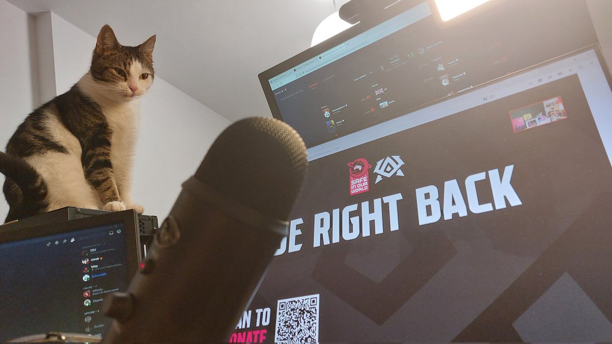 I've got Korra joining me for the Grand Finals coming up in a few minutes!! 

Come along and watch when you can, it's gonna be a banger!!