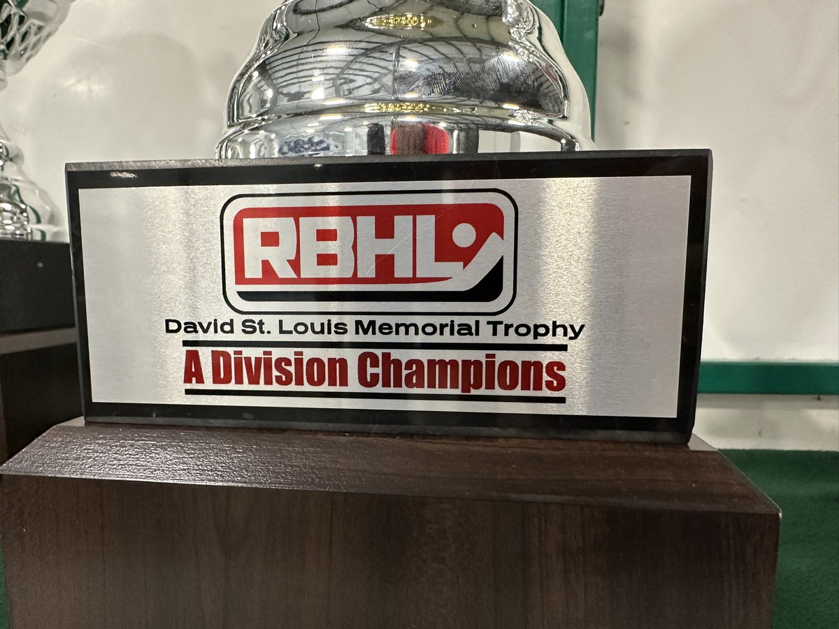 RBHL_official's tweet photo. Trophies in the house! https://t.co/MAtBVFYuAt