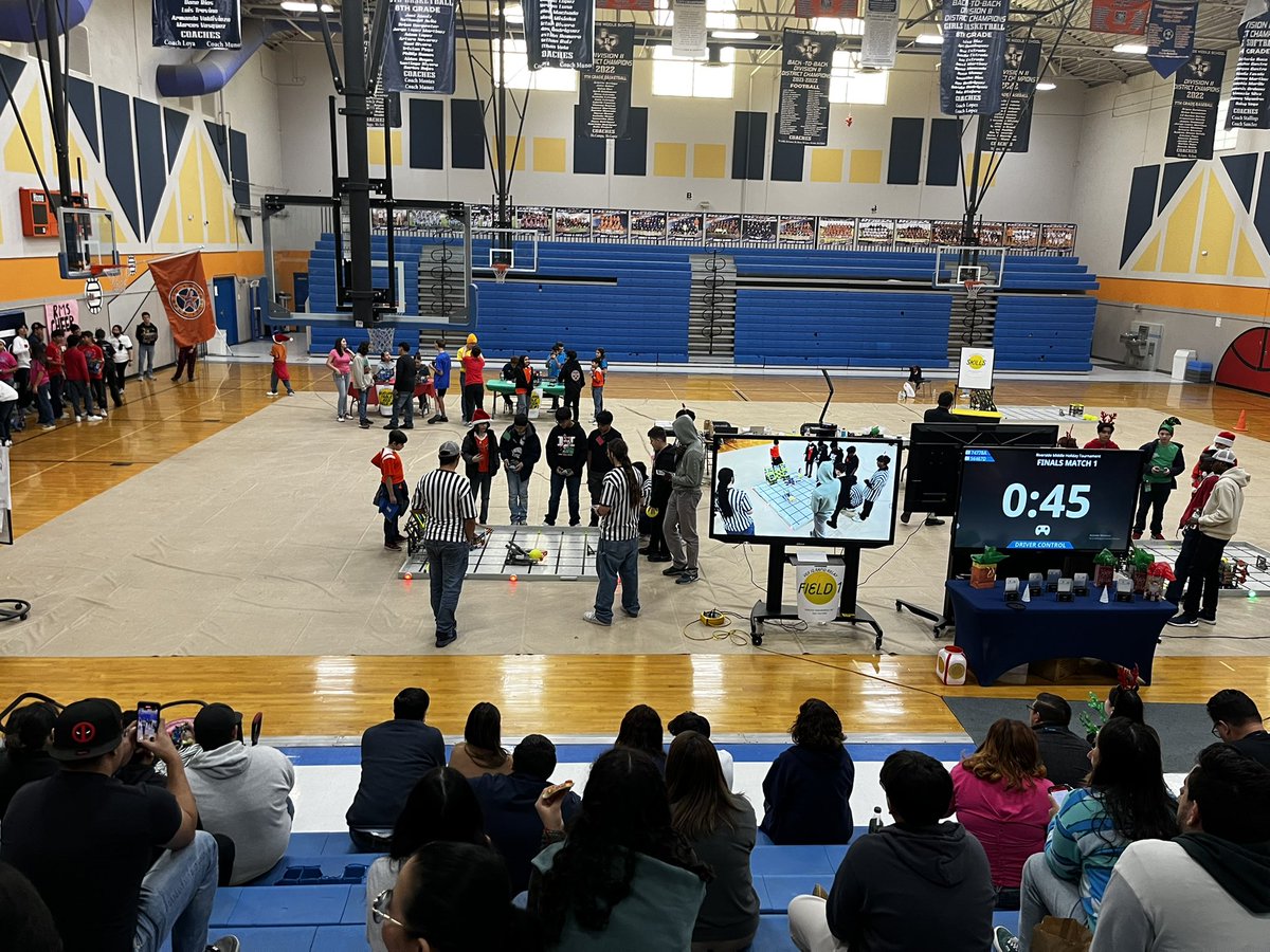 Rebecca Duarte-Bosse (@stemwithbosse) on Twitter photo Great job to ALL the hardworking teams who competed. #VEX These Future Engineers put their heart & souls into their robots. It’s amazing to see their perseverance. CONGRATULATIONS to all the winners!!🏆TY for spreading some holiday cheer🎄🫶🤖#FORtheValley #STEM <a href="/RiversideMS1971/">Riverside Middle School</a> Great job to ALL the hardworking teams who competed. #VEX These Future Engineers put their heart & souls into their robots. It’s amazing to see their perseverance. CONGRATULATIONS to all the winners!!🏆TY for spreading some holiday cheer🎄🫶🤖#FORtheValley #STEM <a href="/RiversideMS1971/">Riverside Middle School</a>