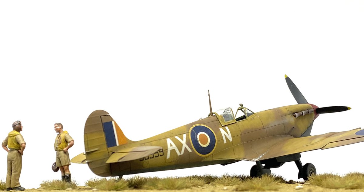 TSMODELHANGAR's tweet image. Project completed!
1/48 Eduard Spitfire Mk Vc.