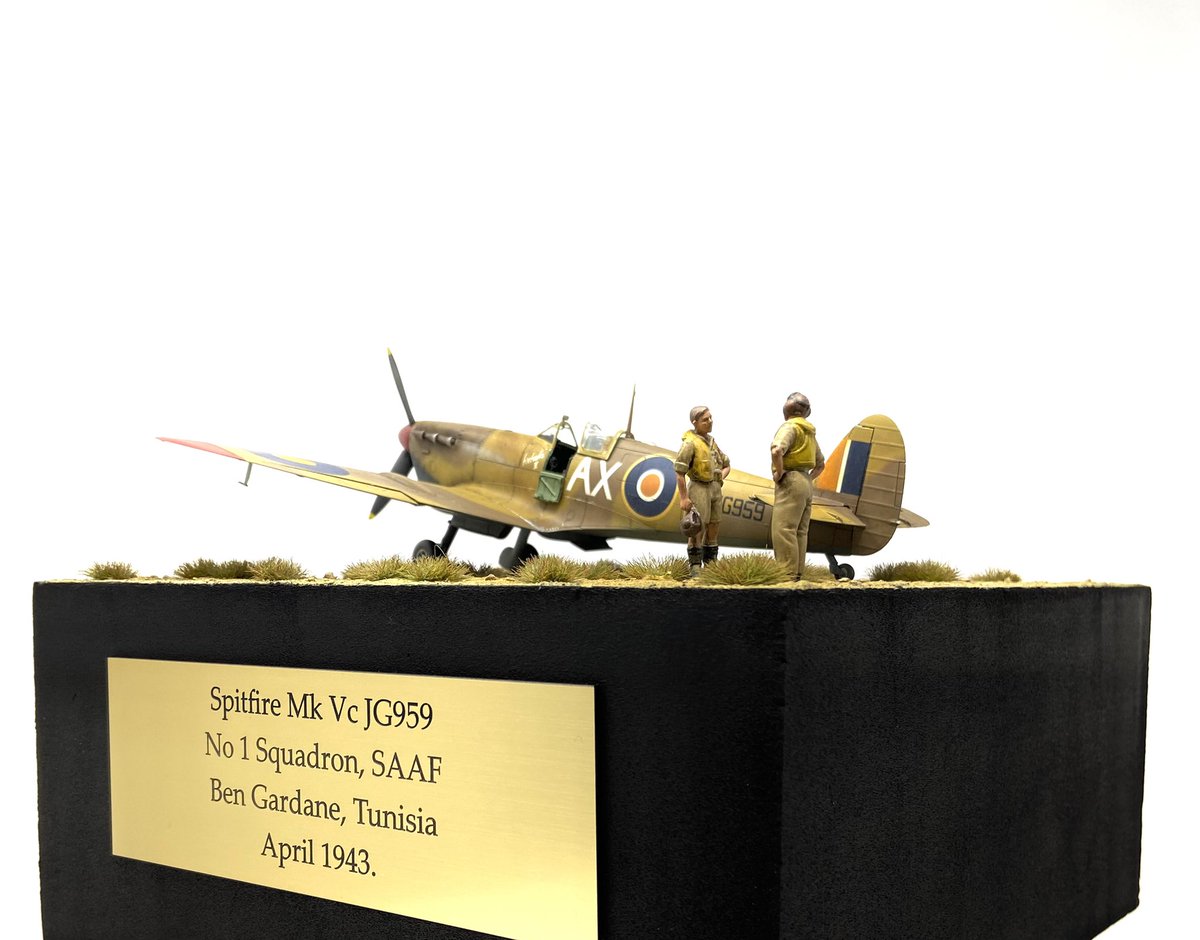 TSMODELHANGAR's tweet image. Project completed!
1/48 Eduard Spitfire Mk Vc.