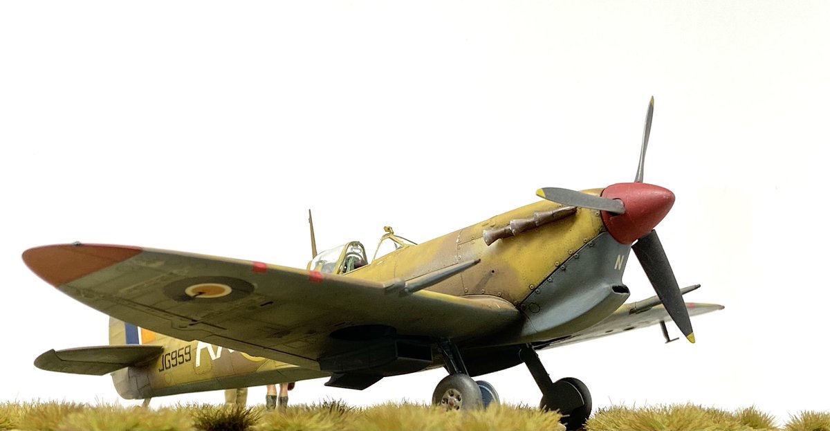 TSMODELHANGAR's tweet image. Project completed!
1/48 Eduard Spitfire Mk Vc.