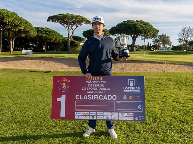 El jugador vizcaíno Javier Sainz se proclama campeón de España de profesionales en el Real Novo Sancti Petri Iberostar Golf Club, resistiendo el acoso de Joseba Torres hasta el último putt ⛳️🏆👇  mygolfway.com/rfeg-javier-sa…