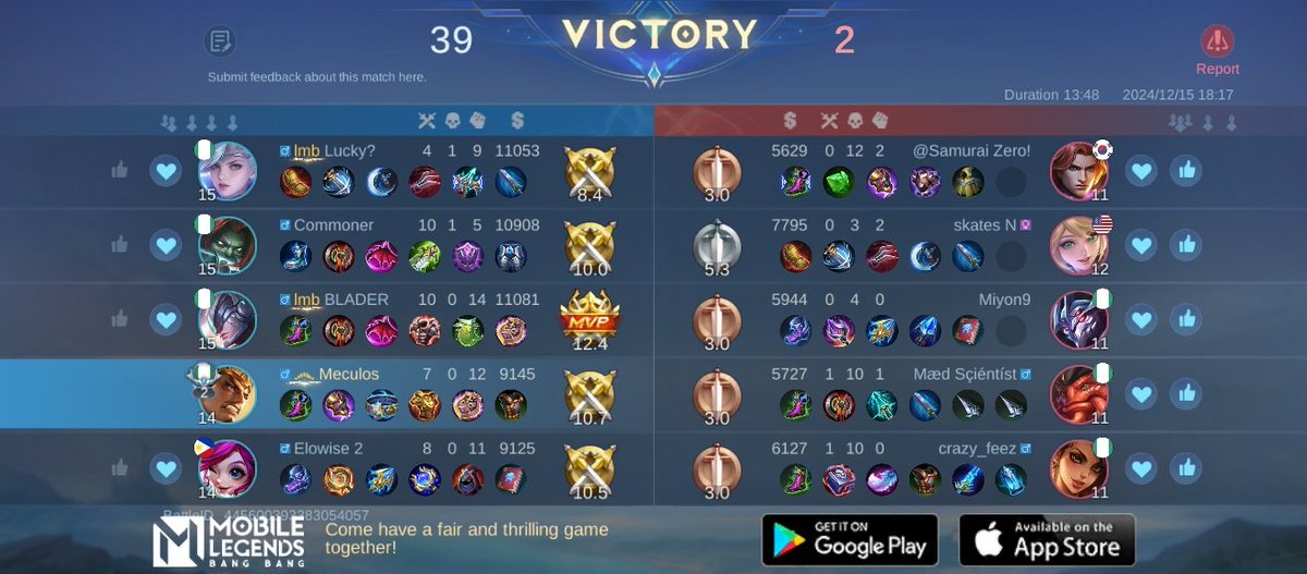Bro this is a mythic lobby 😹😹

#mobilelegendsbangbang