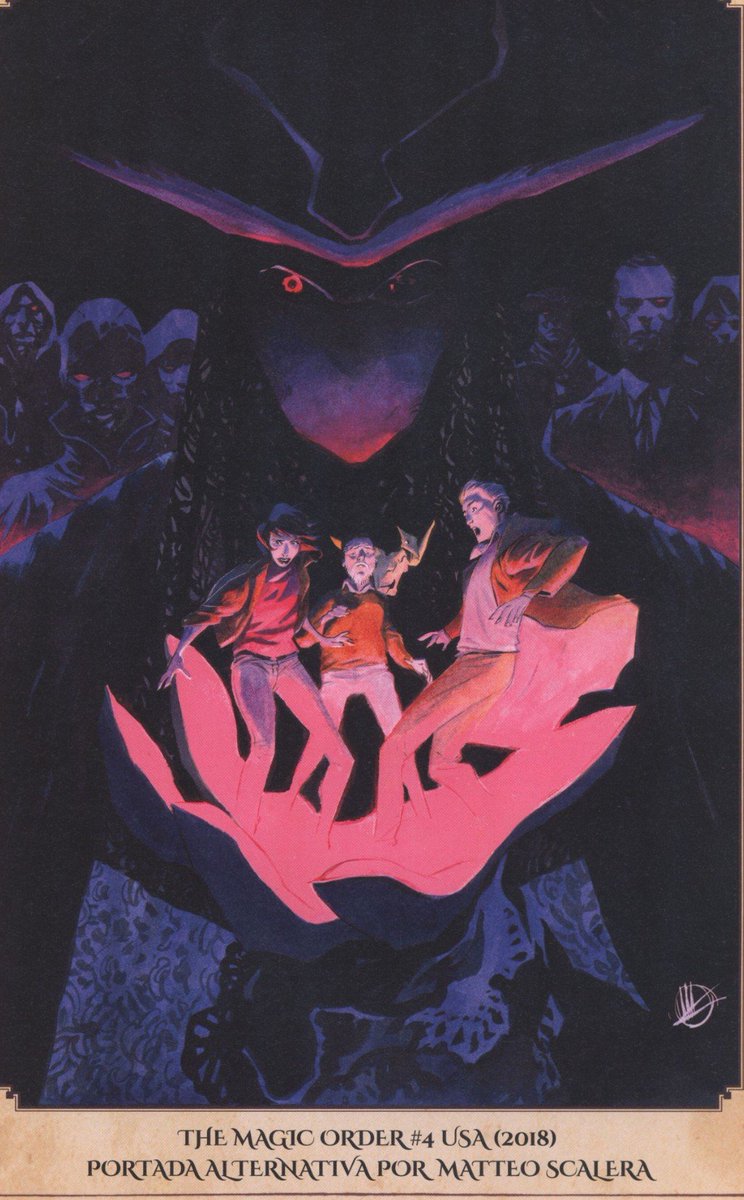 FelixRuizH's tweet image. Se me ha caído una cosa por el blog. #TheMagicOrder La familia Moonstone: guardianes del Oricalco. Un repaso argumental del primer volumen de la serie⬇️.

elgabineteoculto.blogspot.com/2024/12/la-fam…