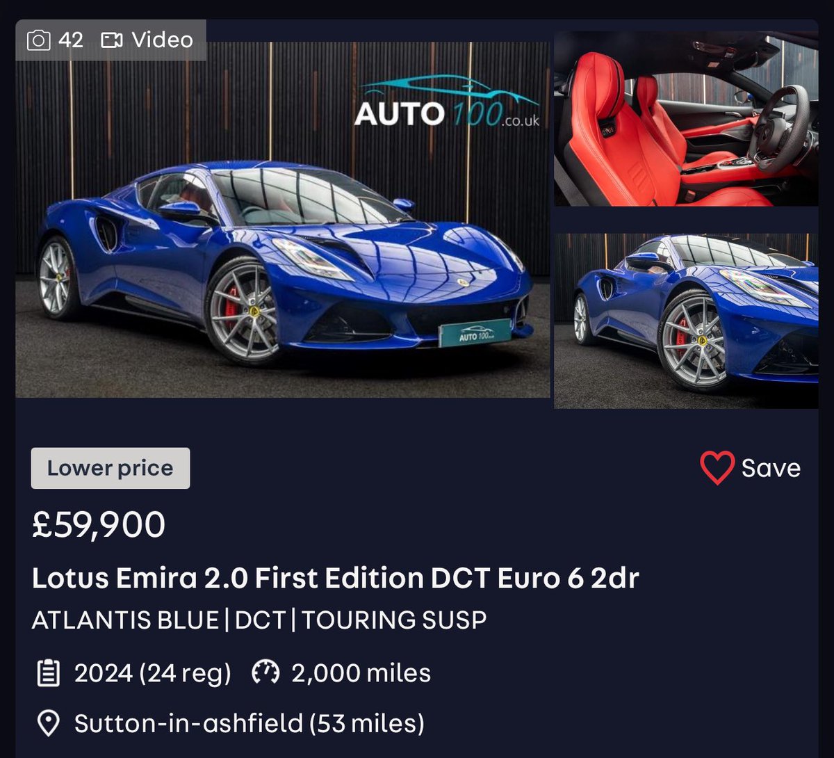 Duncan_Acorn's tweet image. Who on earth keeps speccing new sports/super cars with red interiors?? You would have thought they would look to see what the cheapest used version is available to see they nearly always have a red interior, because they look hideous. #cars #noclass #shitinterior