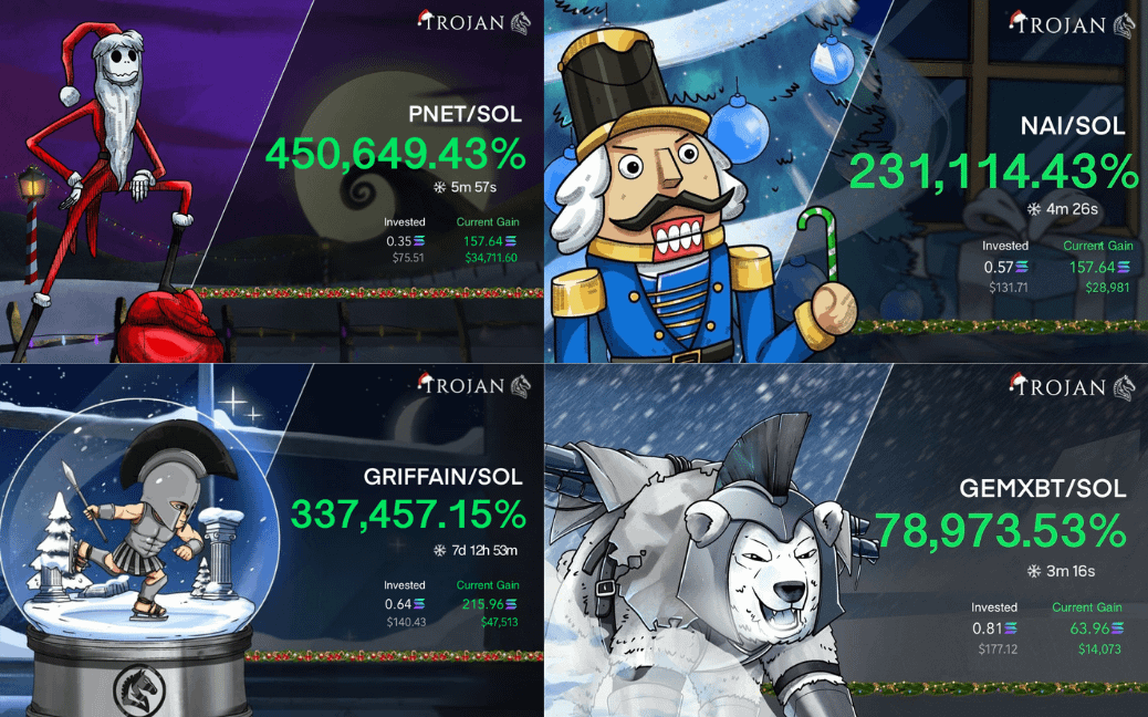 I SNIPE memecoins for 6 months.

For the last 2 weeks, I caught:

#GRIFFAIN: $140 ➜ $47,513
$PNET: $78 ➜ $34,711
$NAI: $134 ➜ $28,981
$GEMXBT: $177 ➜ $14,073

Here's my experience of how I SNIPE memecoins 🧵👇